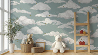 Dreamy Dancing Skies Wallpaper Mural - Wallanza