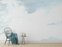 Dreamy Watercolor Sky Wall Mural - Wallanza