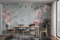 Elegant Flora Wallpaper Mural - Wallanza