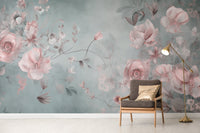 Elegant Flora Wallpaper Mural - Wallanza