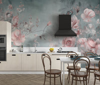 Elegant Flora Wallpaper Mural - Wallanza