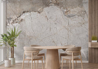 Realistic marble texture wallpaper mural with warm undertones.