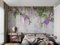 Elegant Wisteria Flower Wallpaper - Wallanza