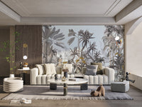 Exotic Botanicals Wallpaper Mural - Wallanza