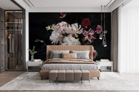 Serene Exquisite Flower Meadows Wallpaper Mural
