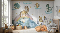 Fairytale Dragon Soiree Wall Mural - Wallanza
