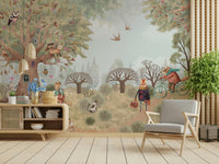 Fairytale Forest Wall Mural - Wallanza