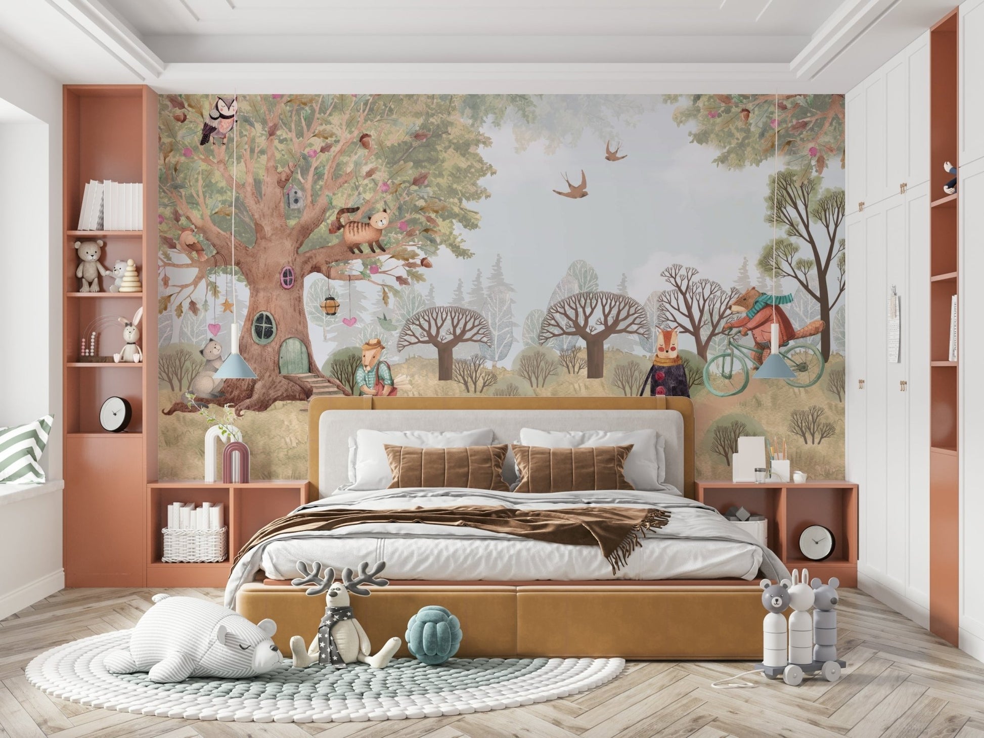 Fairytale Forest Wall Mural - Wallanza