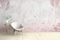 Fantasy Unicorn Garden Wallpaper Mural - Wallanza