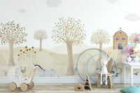 Farm Animals Adventure Wall Mural - Wallanza