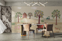 Farm Life Wallpaper Mural - Wallanza