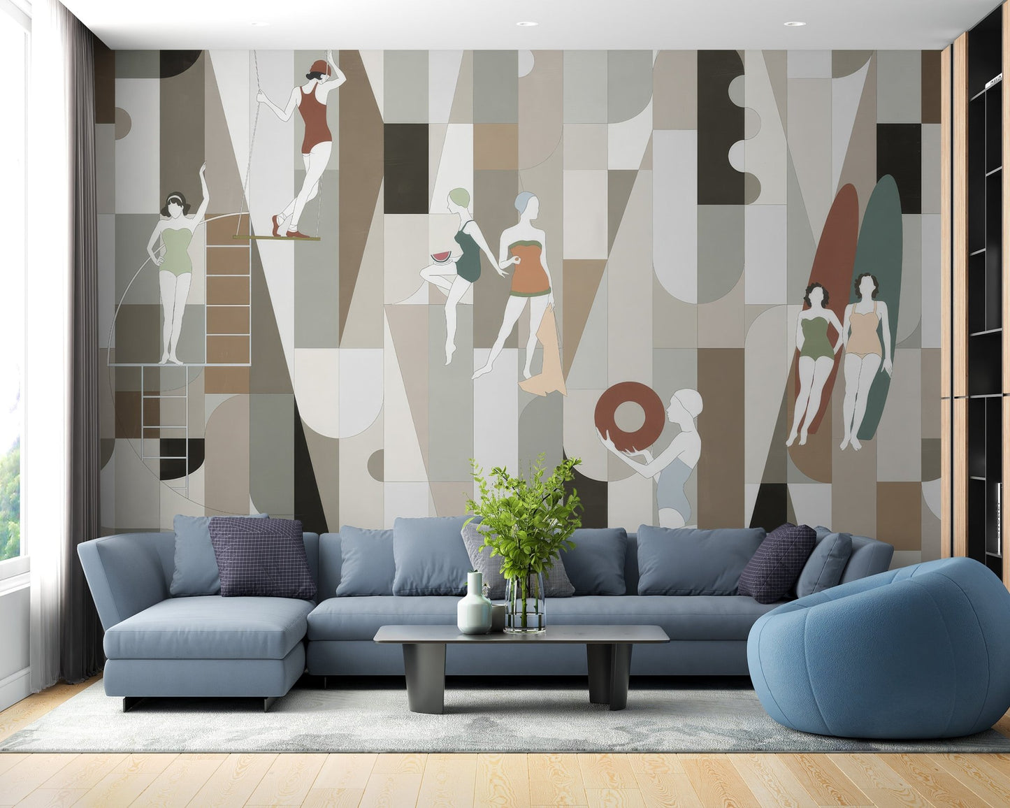 Fashion Store Wall Mural - Wallanza