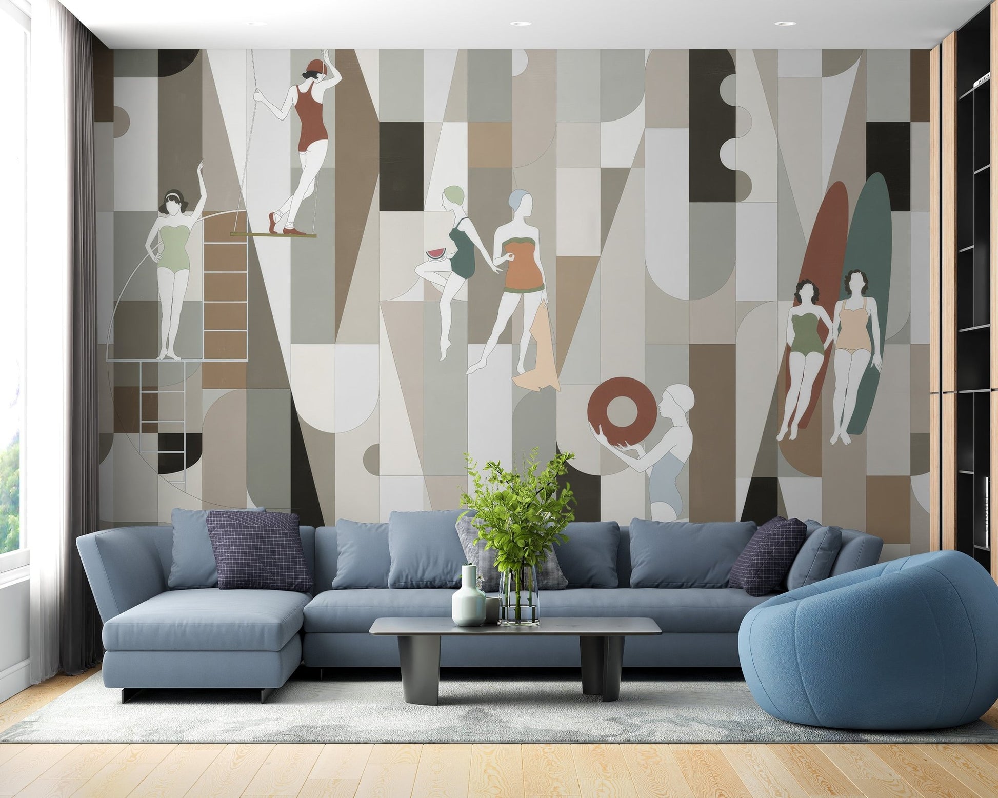Fashion Store Wall Mural - Wallanza