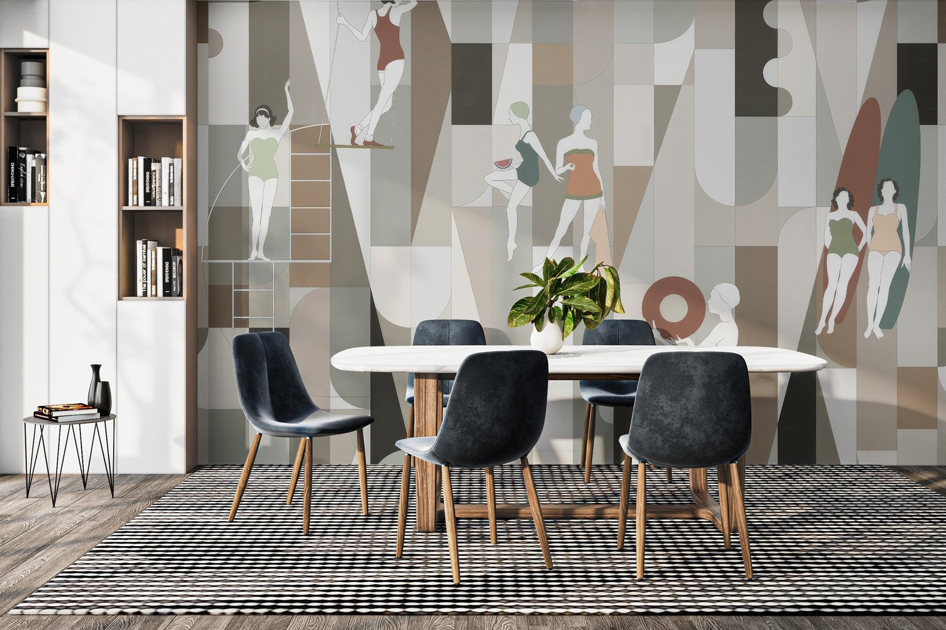 Fashion Store Wall Mural - Wallanza