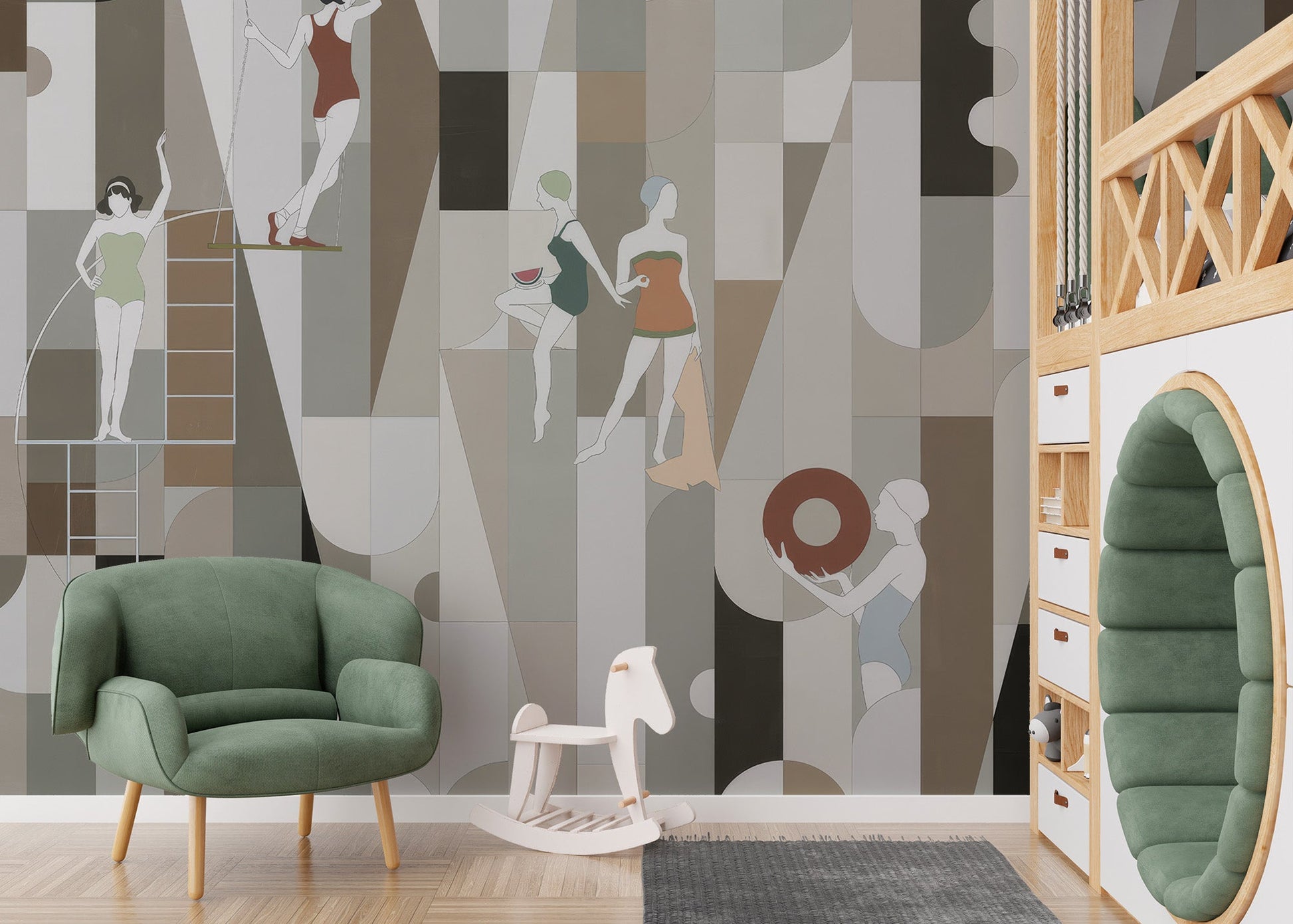 Fashion Store Wall Mural - Wallanza