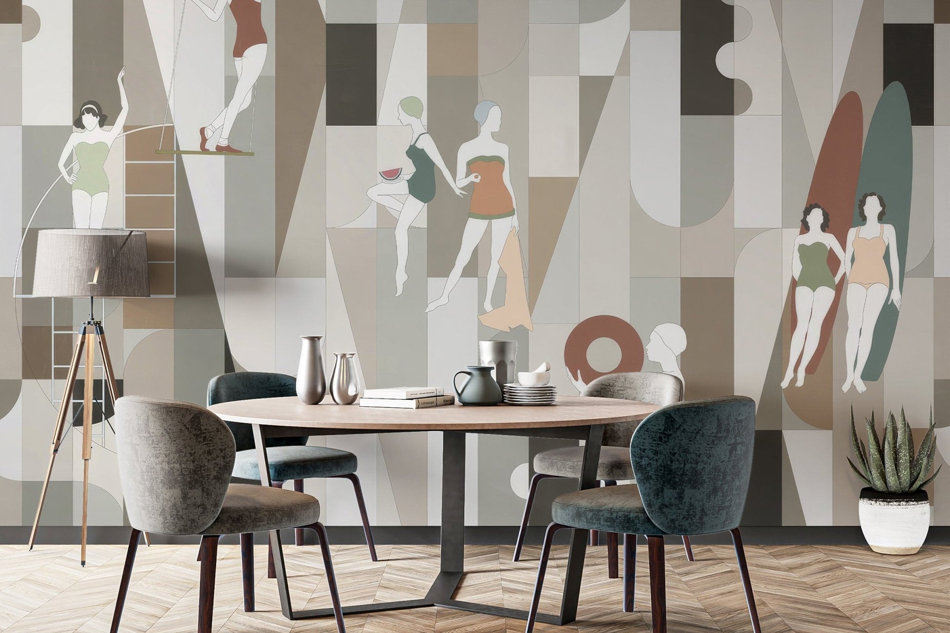 Fashion Store Wall Mural - Wallanza