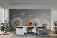 Floating Seeds Tranquil Wall Mural - Wallanza