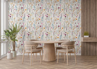 Floral Elegance Wallpaper Mural - Wallanza