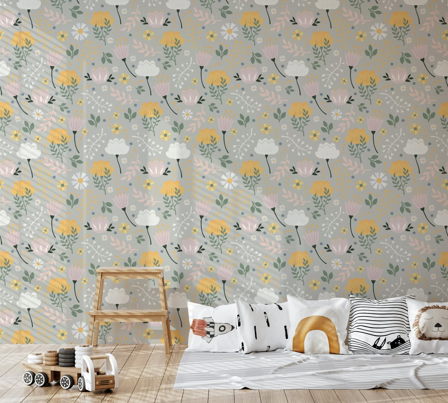 Floral Pattern Wallpaper⁠ - Wallanza