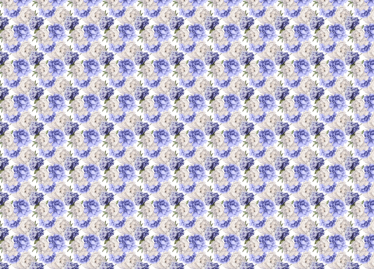 Purple Color Peonies Flower Light Background Watercolor Wallpaper