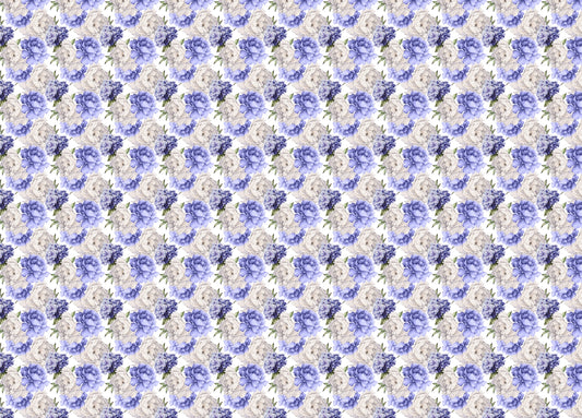 Purple Color Peonies Flower Light Background Watercolor Wallpaper