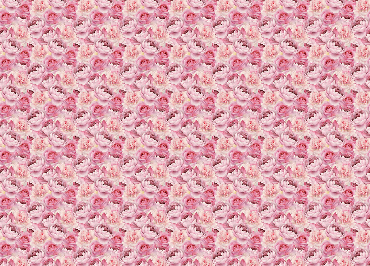 Pink Peonies Roses Wallpaper For Bedroom Wall Decor in your room