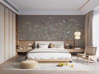 Flying Sparrows Wallpaper Mural - Wallanza