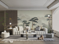 Foggy Jungle Landscape Wallpaper - Wallanza