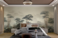 Foggy Jungle Landscape Wallpaper - Wallanza