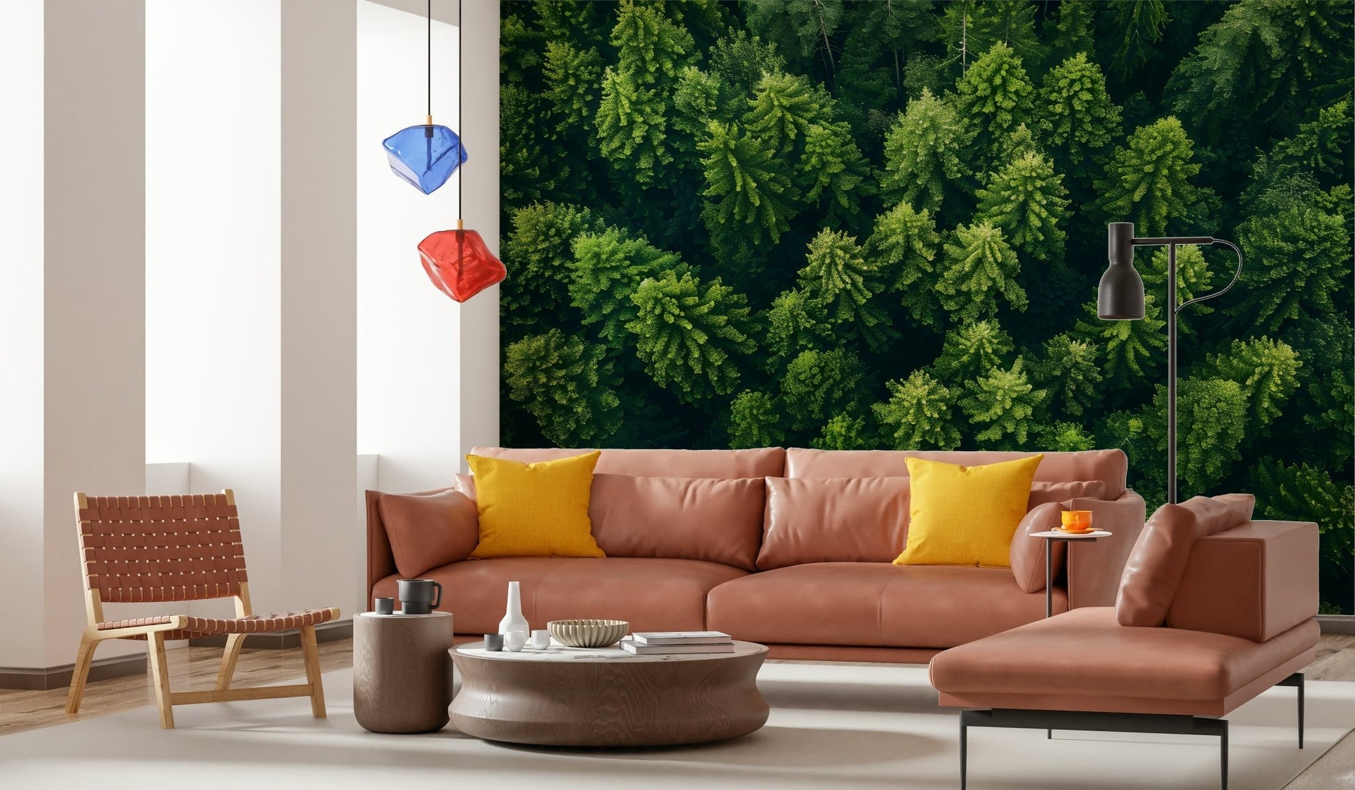 Forest Canopy Dream Wall Mural - Wallanza