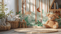 Forest Friends Wallpaper Mural - Wallanza
