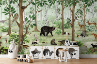 Forest Lookbook Wallpaper Murals - Wallanza