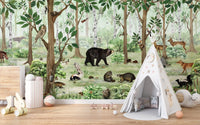 Forest Lookbook Wallpaper Murals - Wallanza
