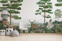 Forest Vista Peel and Stick Wallpaper Murals - Wallanza