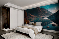 Galaxy View Mountain Wallpaper - Wallanza