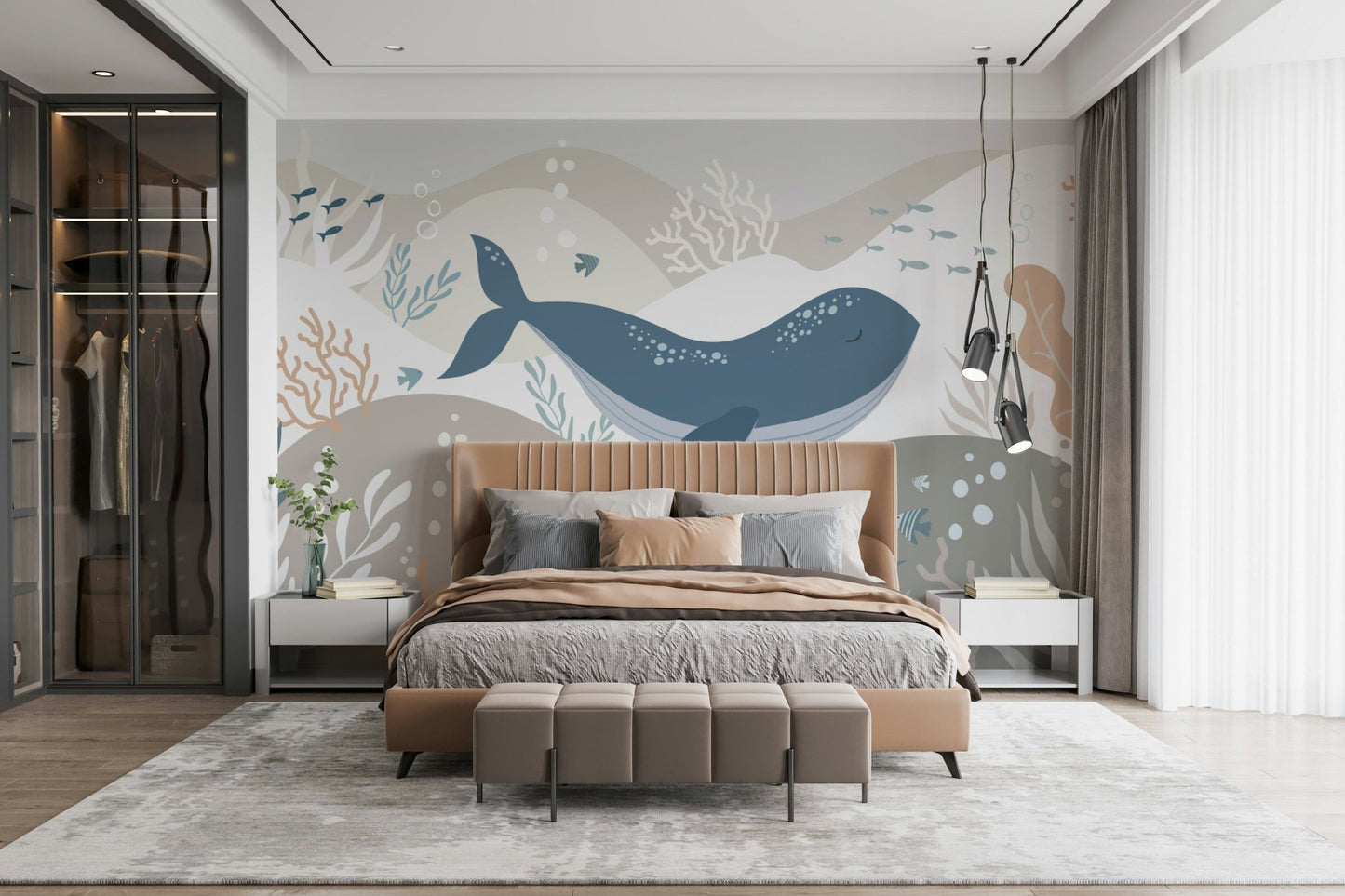 Gentle Giants of the Deep Wall Mural - Wallanza