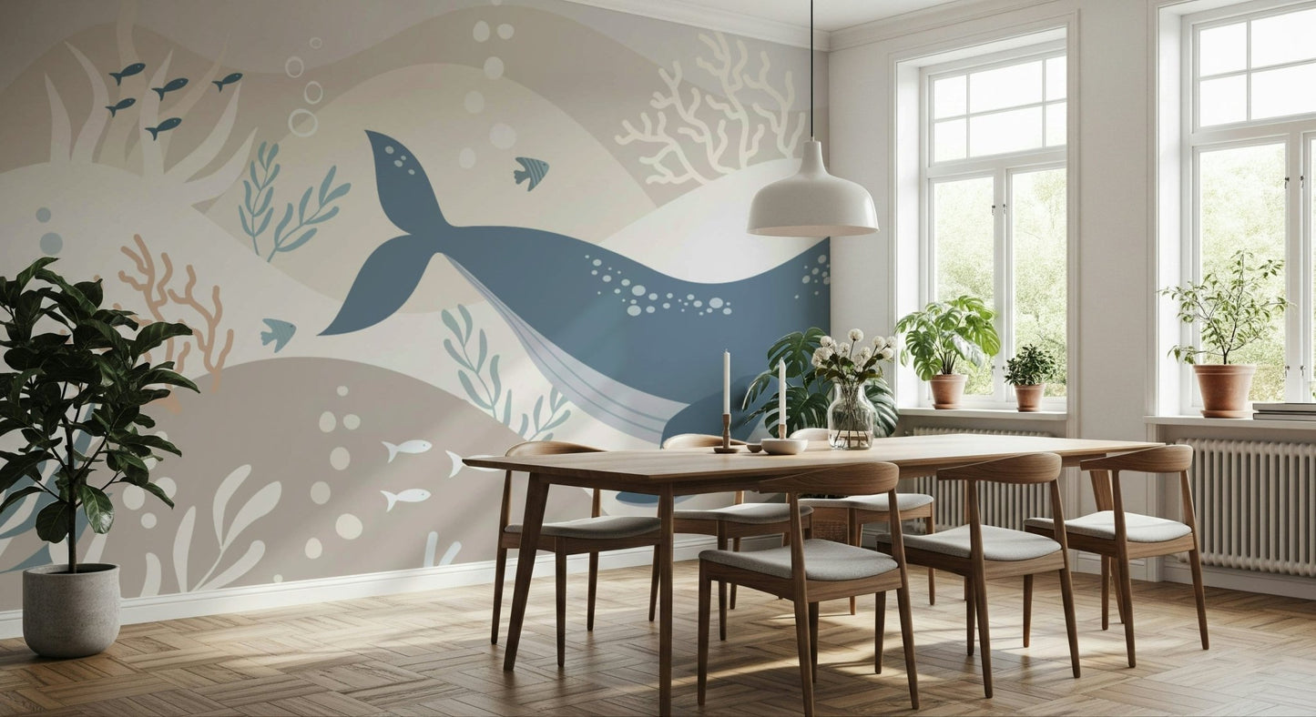 Gentle Giants of the Deep Wall Mural - Wallanza