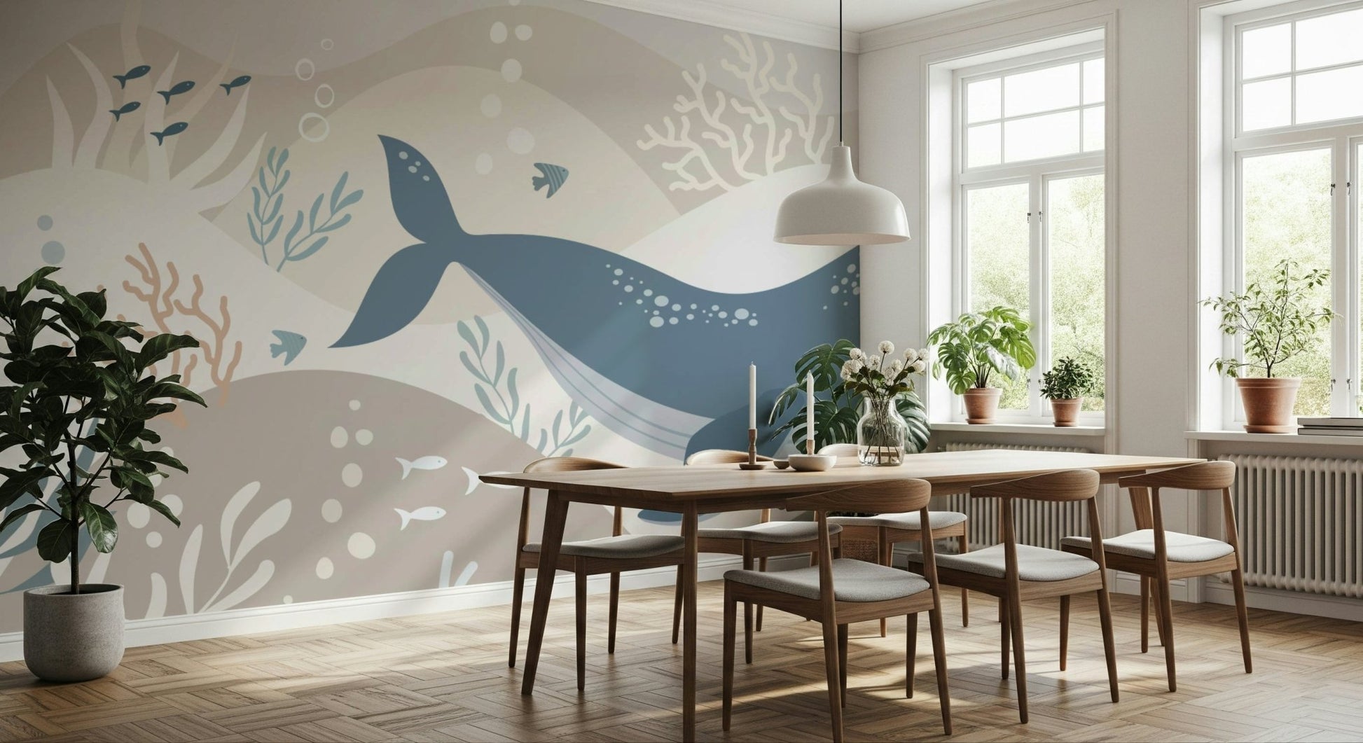 Gentle Giants of the Deep Wall Mural - Wallanza