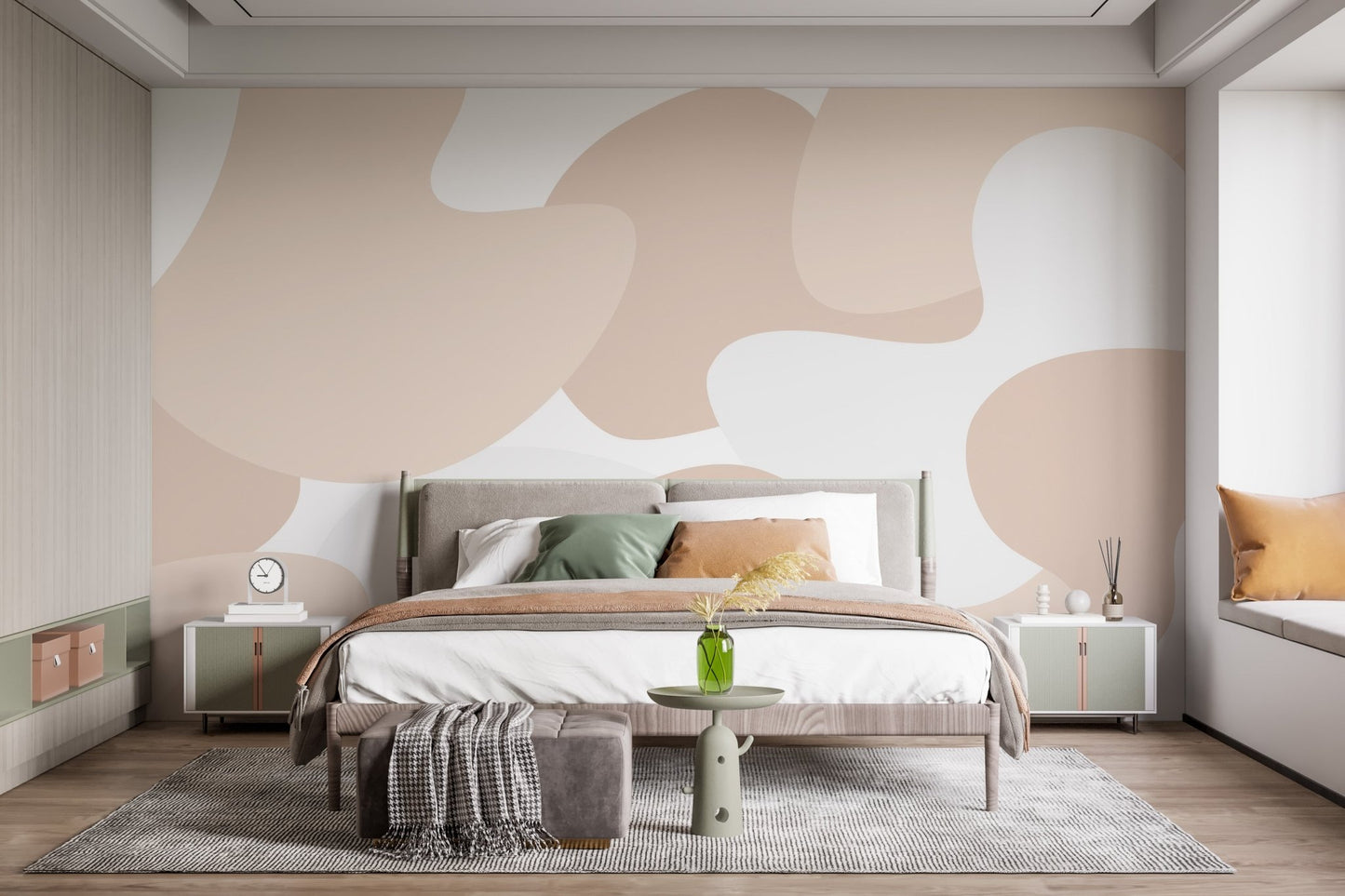 Gentle Waves Wallpaper Mural - Wallanza