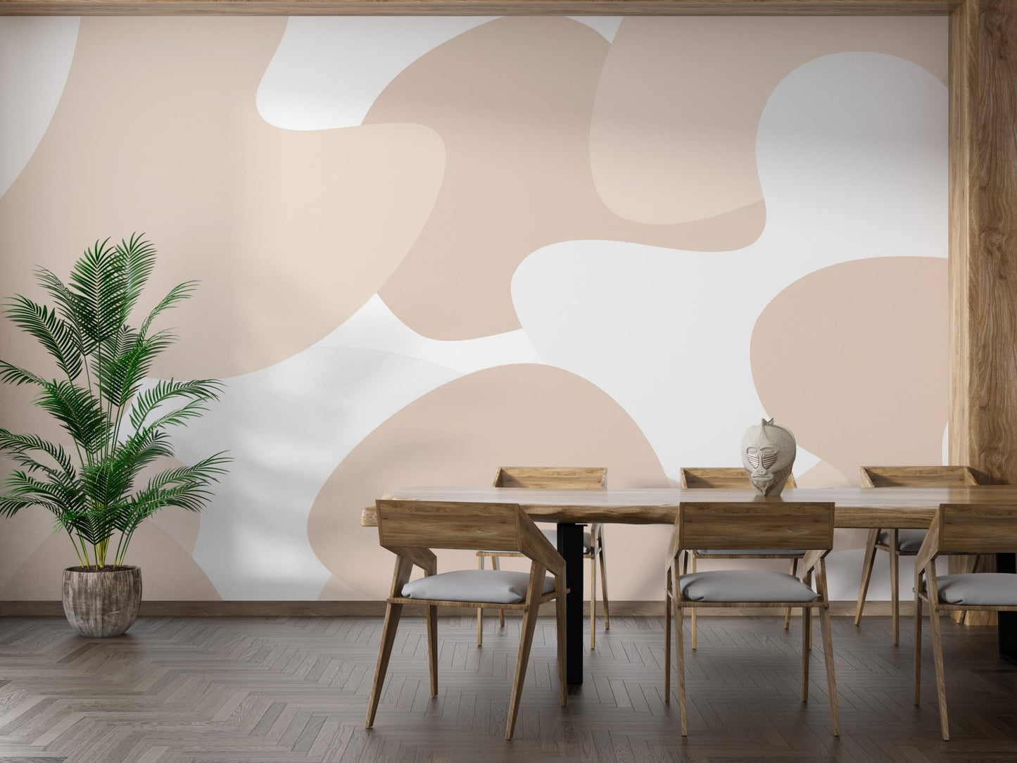 Gentle Waves Wallpaper Mural - Wallanza