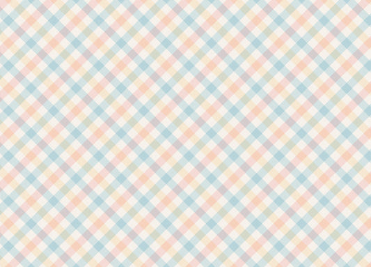 Light Pastel Vichy Graphic Geometric Stripe Wallpaper