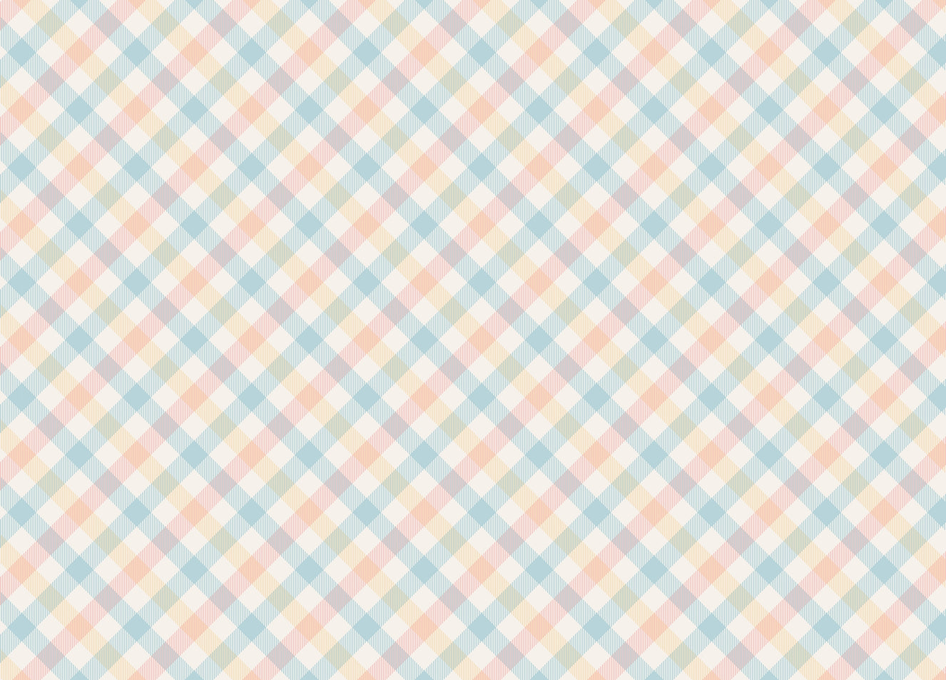 Light Pastel Vichy Graphic Geometric Stripe Wallpaper