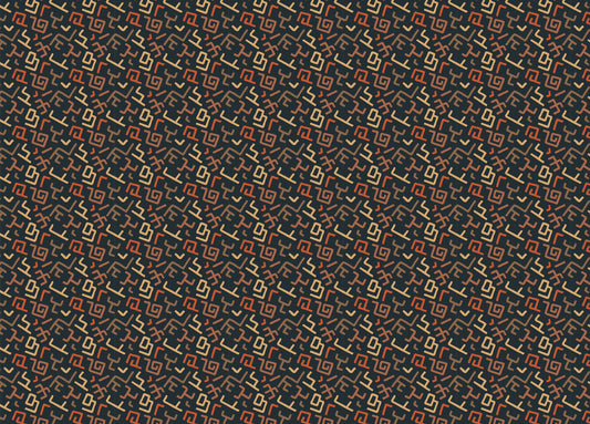 Africa Tribal Art Pattern Geometric Wallpaper