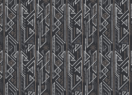 Ancient Celtic Seamless Pattern Geometric Wallpaper