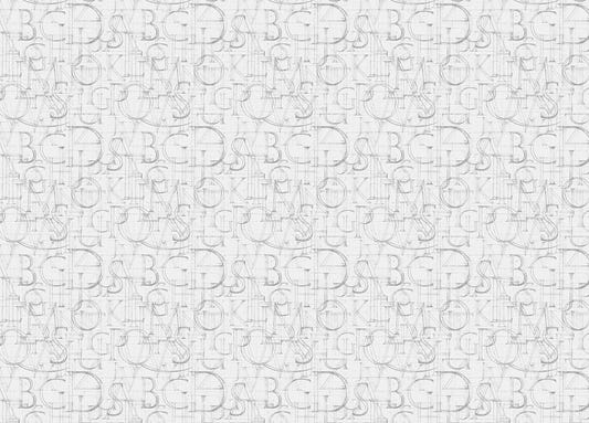 Modern Roman Classic Alphabet Method Geometric Wallpaper
