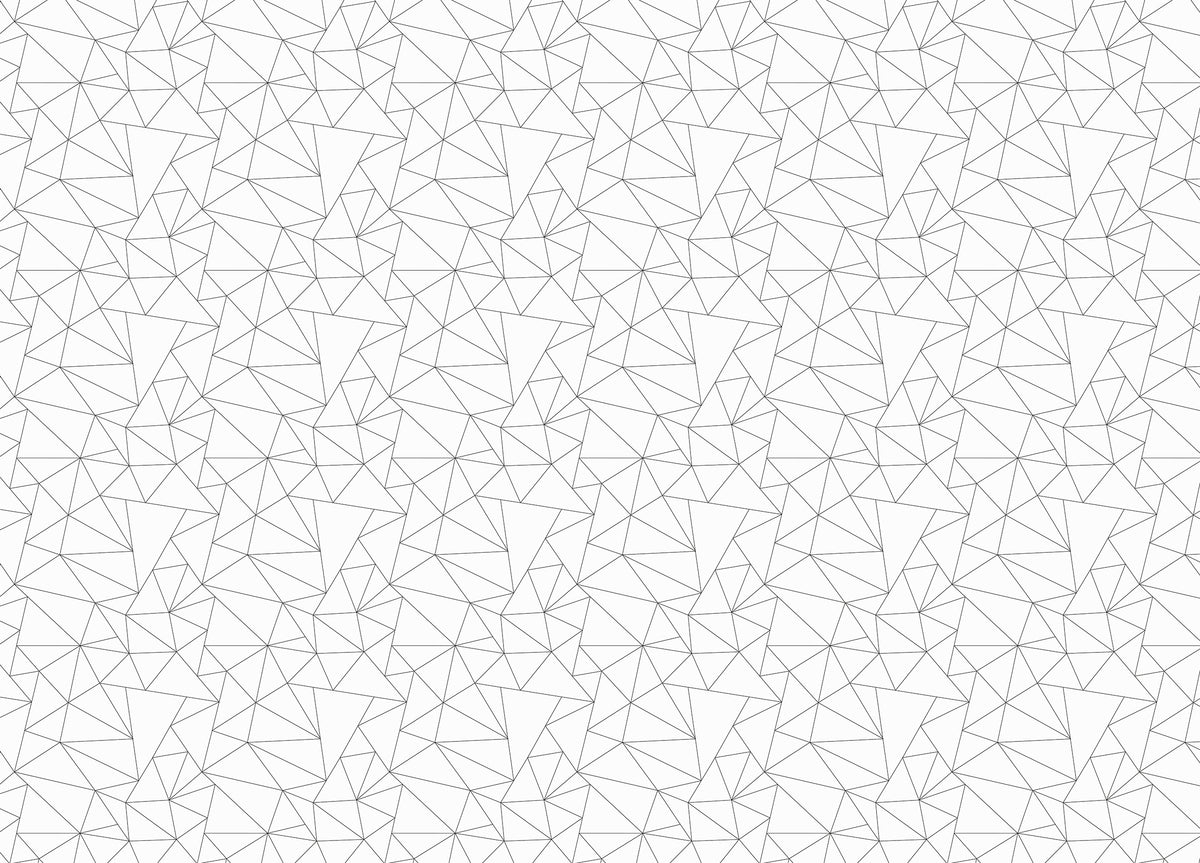 Black and White Abstract Geometric Pattern Wallpaper in your room — zoomed