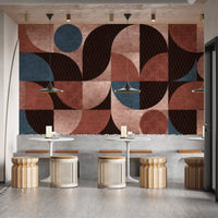 Geometric Harmony Wallpaper Mural - Wallanza