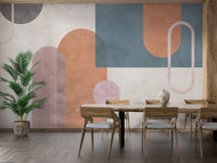 Geometric Shape Wall Mural - Wallanza