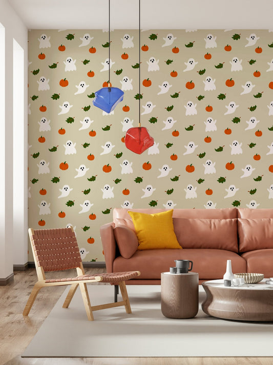 Ghostly Harvest Wallpaper⁠ - Wallanza