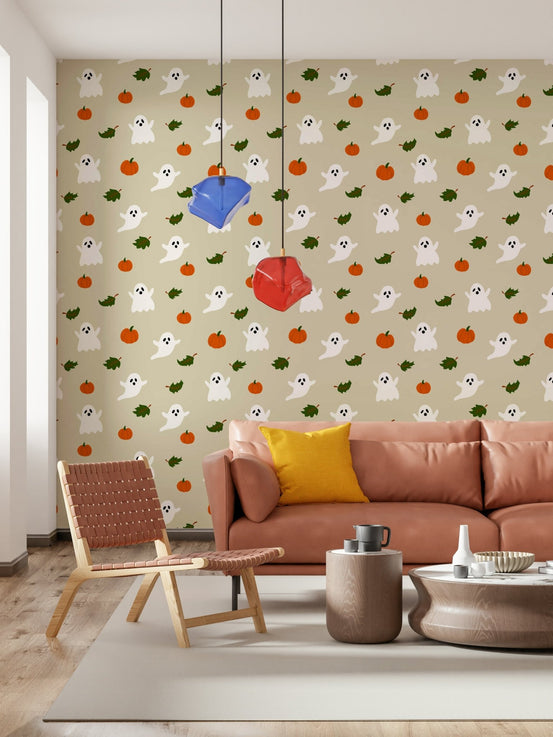 Ghostly Harvest Wallpaper⁠ - Wallanza
